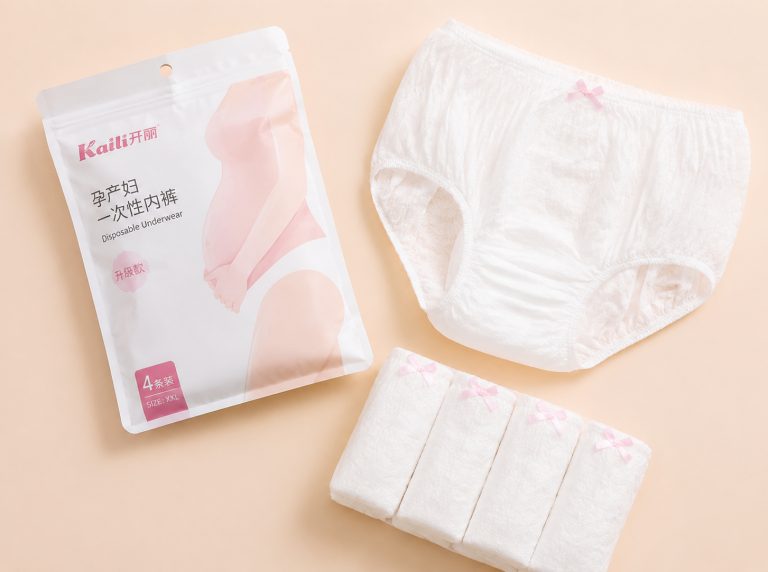 漳州纯棉高腰孕妇一次性内裤